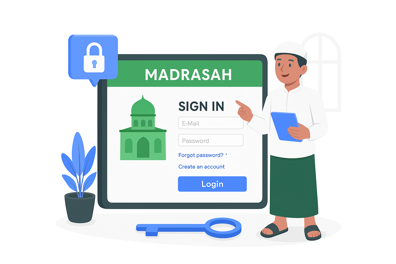 Login Illustration